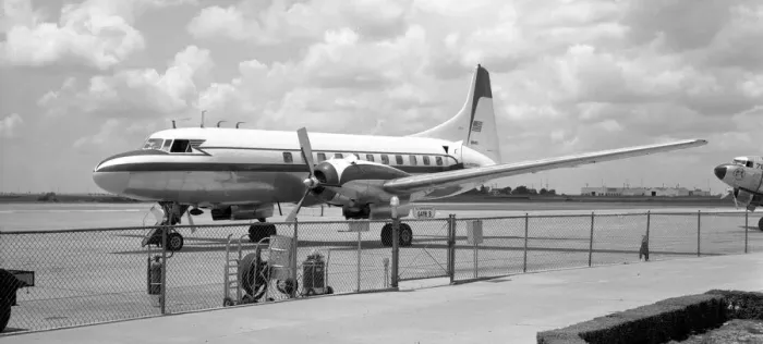 Framed Print : Convair CV-340 N3401 Framed Print : Convair CV-340 N3401