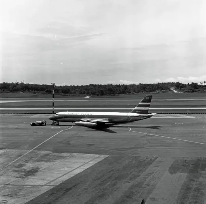 Framed Print : Convair CV880M VR-HGA Cathay Pacific Kuala Lumpur 1969 Framed Print : Convair CV880M VR-HGA Cathay Pacific Kuala Lumpur 1969