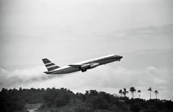 Framed Print : Convair CV880M VR-HGA Cathay Pacific take off Kuala Lumpur 1 Framed Print : Convair CV880M VR-HGA Cathay Pacific take off Kuala Lumpur 1