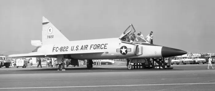 Framed Print : Convair F-102A Delta Dagger 57-0822 Framed Print : Convair F-102A Delta Dagger 57-0822