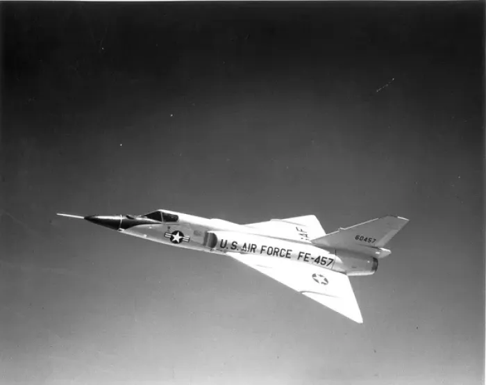 Framed Print : Convair F-106A Delta Dart 56-457 Framed Print : Convair F-106A Delta Dart 56-457