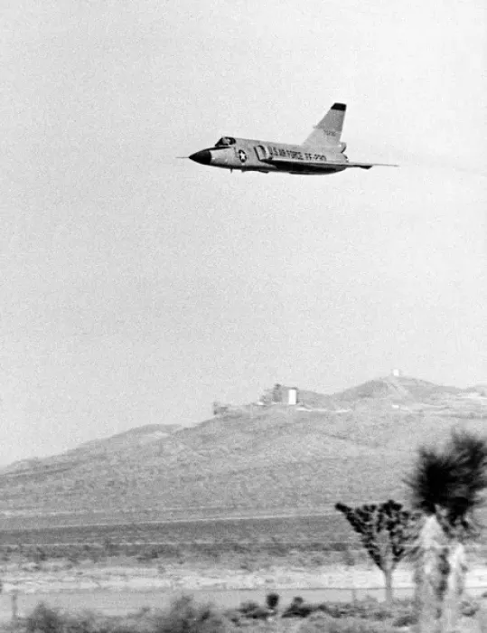 Framed Print : Convair F-106A Delta Dart 57-230