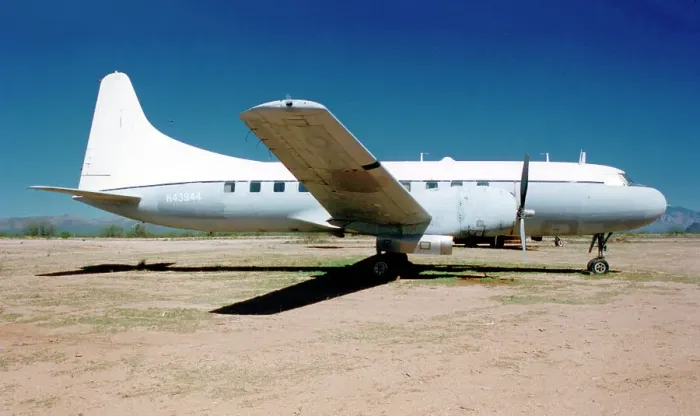 Framed Print : Convair JC-131B N43944 Framed Print : Convair JC-131B N43944