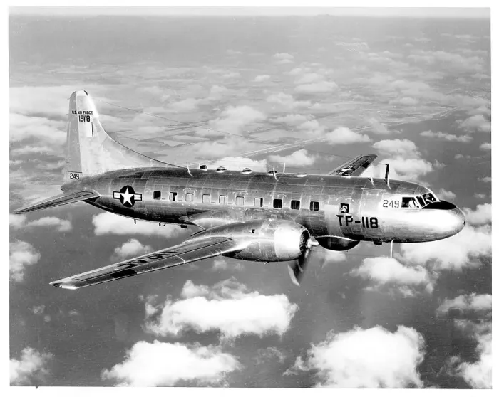 Framed Print : Convair T-29B 51-5118 Framed Print : Convair T-29B 51-5118