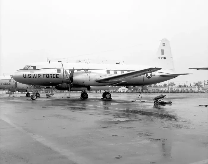 Framed Print : Convair T-29C 52-1114 Framed Print : Convair T-29C 52-1114