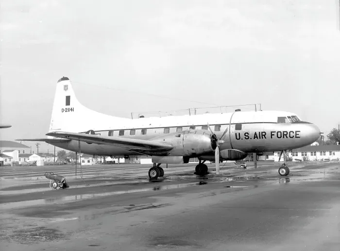 Framed Print : Convair T-29C 52-1141 Framed Print : Convair T-29C 52-1141