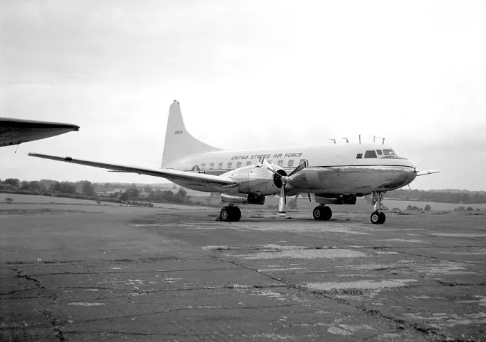 Framed Print : Convair VC-131D 54-2822 Framed Print : Convair VC-131D 54-2822