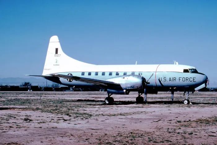 Framed Print : Convair VT-29B 51-5127 Framed Print : Convair VT-29B 51-5127