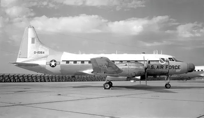 Framed Print : Convair VT-29B-CO 51-5164 Framed Print : Convair VT-29B-CO 51-5164