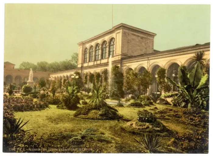 Framed Print : The Conversationsgebaude, Bad Kissengen (i. e. Bad Kissingen) Framed Print : The Conversationsgebaude, Bad Kissengen (i. e. Bad Kissingen)