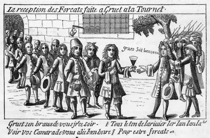 Framed Print : Convict chain, France Framed Print : Convict chain, France