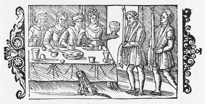 Framed Print : Convivial Christians Framed Print : Convivial Christians
