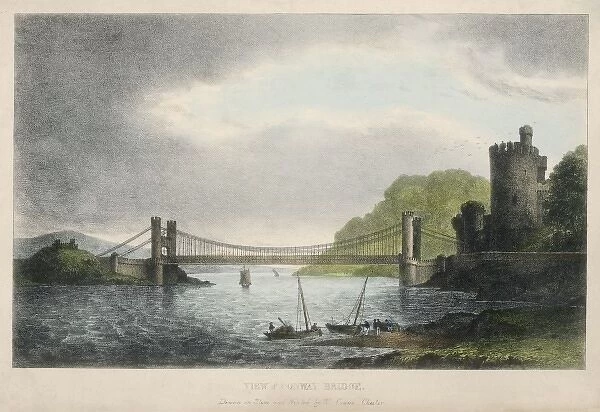 Conway Bridge  /  Wales