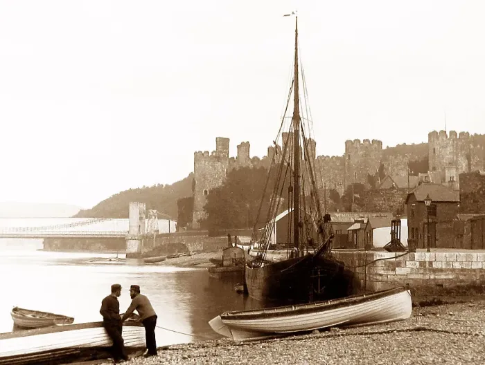 Framed Print : Conway Castle, Wales Framed Print : Conway Castle, Wales