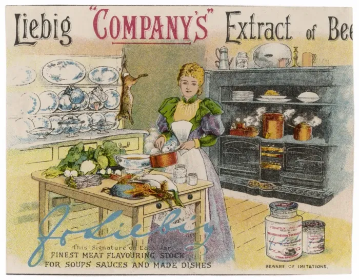 Framed Print : Cooking Advert Framed Print : Cooking Advert