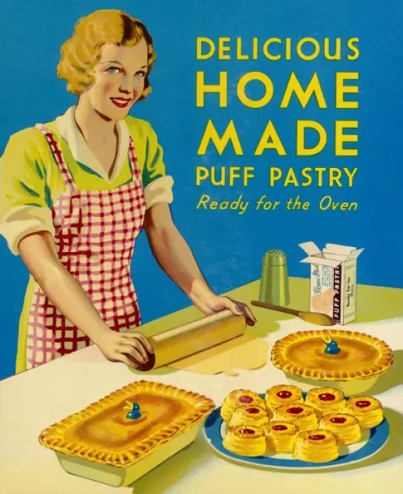 Framed Print : Cooking Puff Pastry Framed Print : Cooking Puff Pastry