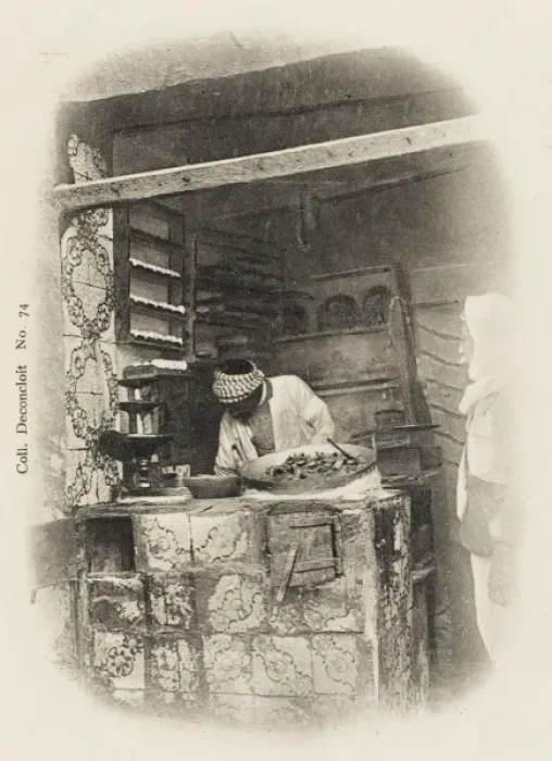 Framed Print : Cooking street food - Tunis, Tunisia Framed Print : Cooking street food - Tunis, Tunisia