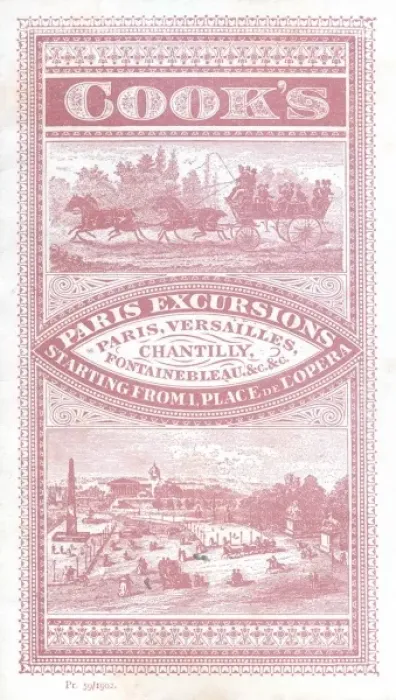 Framed Print : Cooks Paris Excursions Framed Print : Cooks Paris Excursions