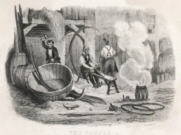 Framed Print : COOPER / 1835 Framed Print : COOPER / 1835