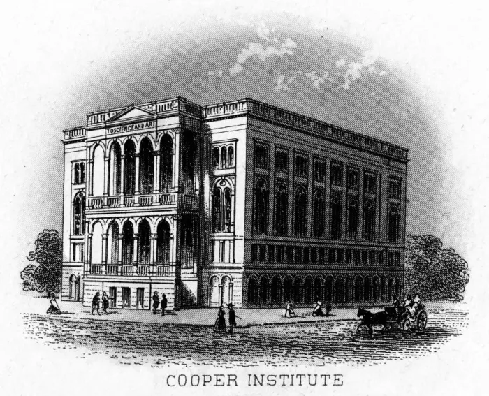Framed Print : Cooper Institute, New York City, USA Framed Print : Cooper Institute, New York City, USA