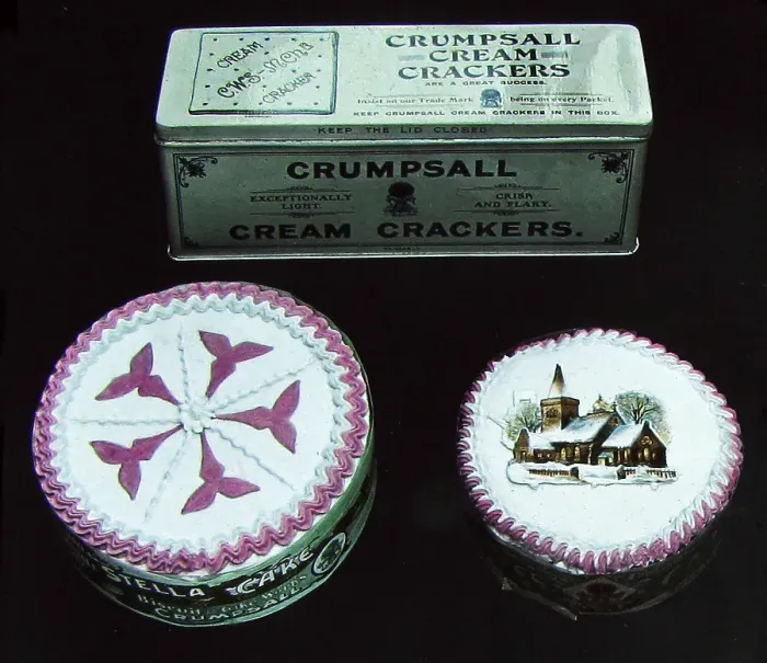 Framed Print : Cooperative Wholesale Society cakes and crackers Framed Print : Cooperative Wholesale Society cakes and crackers