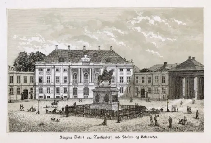 Framed Print : Copenhagen / Amalienborg Framed Print : Copenhagen / Amalienborg