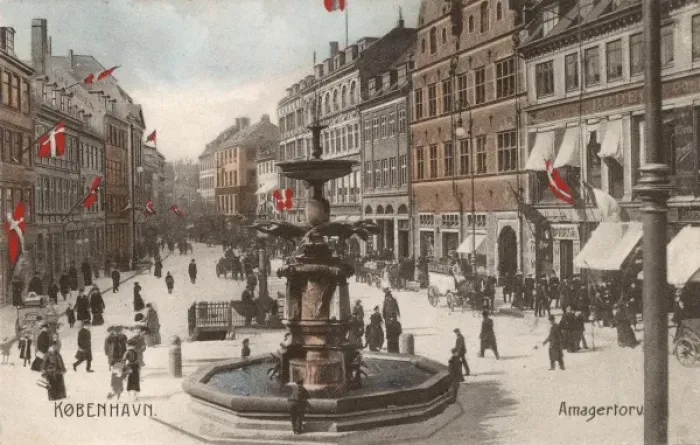 Framed Print : Copenhagen, Denmark - Amagertorv Framed Print : Copenhagen, Denmark - Amagertorv