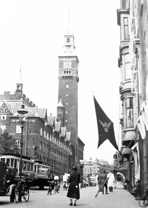 Framed Print : Copenhagen Denmark probably 1930s Framed Print : Copenhagen Denmark probably 1930s