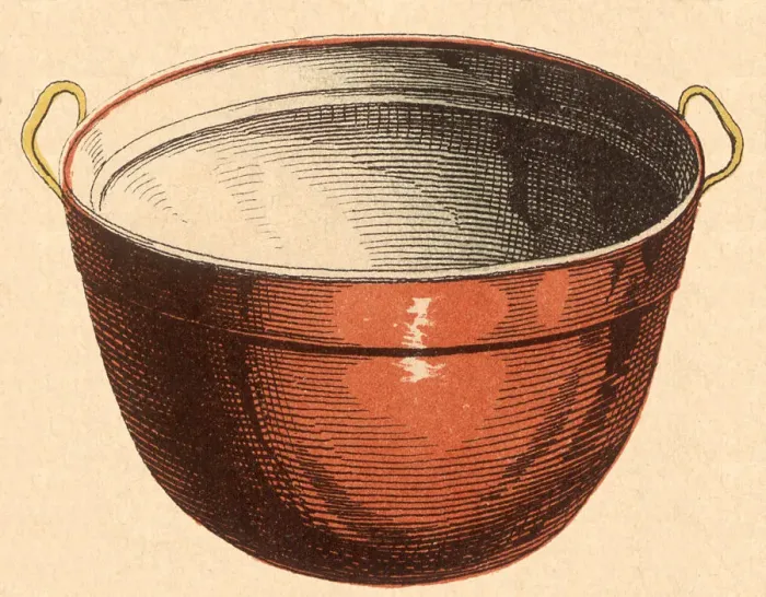 Framed Print : Copper Pot Date: 1880 Framed Print : Copper Pot Date: 1880