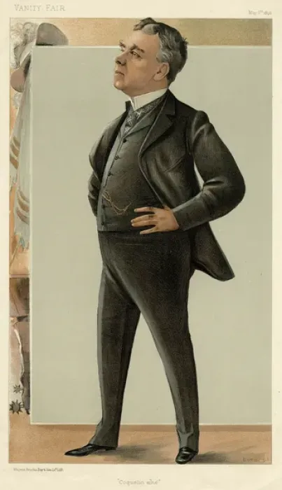 Framed Print : COQUELIN. CONSTANT COQUELIN Aine (elder). French actor Date: 1841 - 1909 Framed Print : COQUELIN. CONSTANT COQUELIN Aine (elder). French actor Date: 1841 - 1909