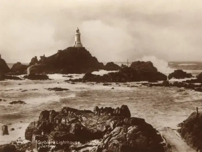 Framed Print : Corbiere Lighthouse, Jersey, Channel Islands Framed Print : Corbiere Lighthouse, Jersey, Channel Islands