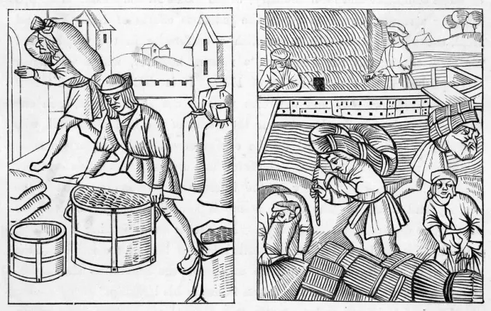 Framed Print : CORN DEALING IN PARIS Framed Print : CORN DEALING IN PARIS