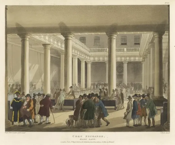 Framed Print : Corn Exchange, London Framed Print : Corn Exchange, London