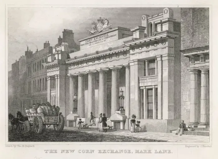 Framed Print : Corn Exchange, London Framed Print : Corn Exchange, London