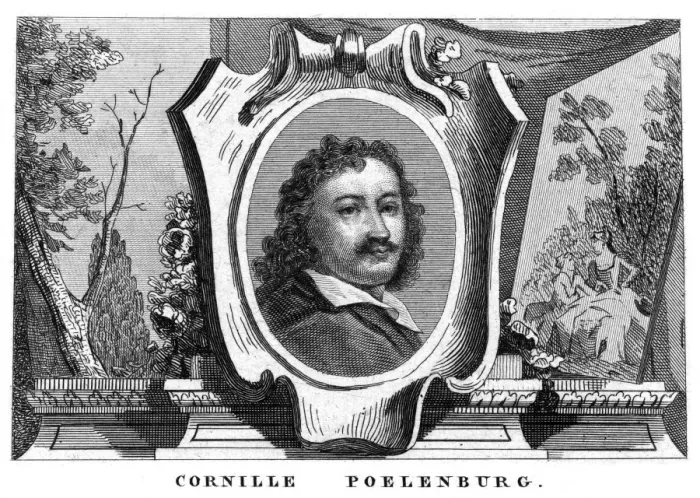 Framed Print : Corn. Van Poelenbergh Framed Print : Corn. Van Poelenbergh