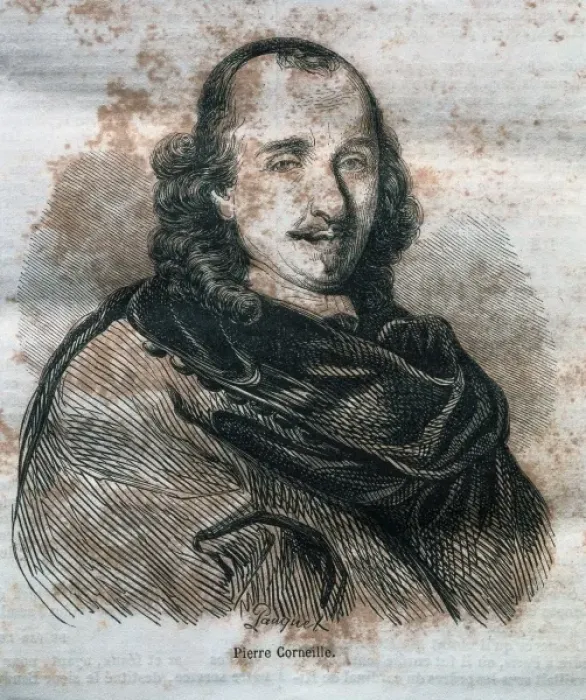 Framed Print : CORNEILLE, Pierre (1606-1684). French poet Framed Print : CORNEILLE, Pierre (1606-1684). French poet