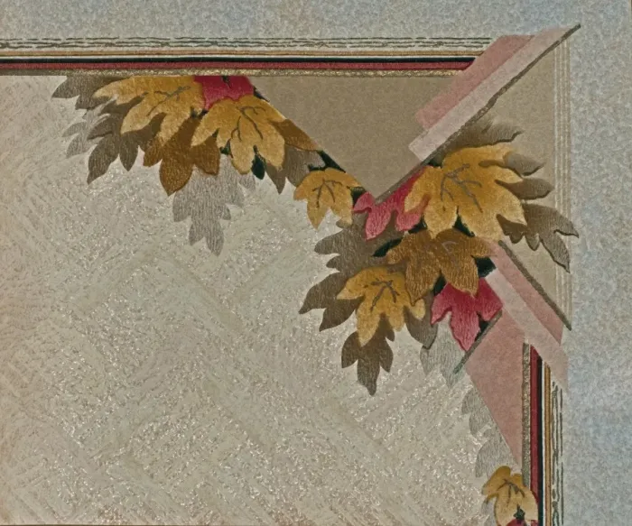 Framed Print : Corner design, SMB wallpaper sample book Framed Print : Corner design, SMB wallpaper sample book