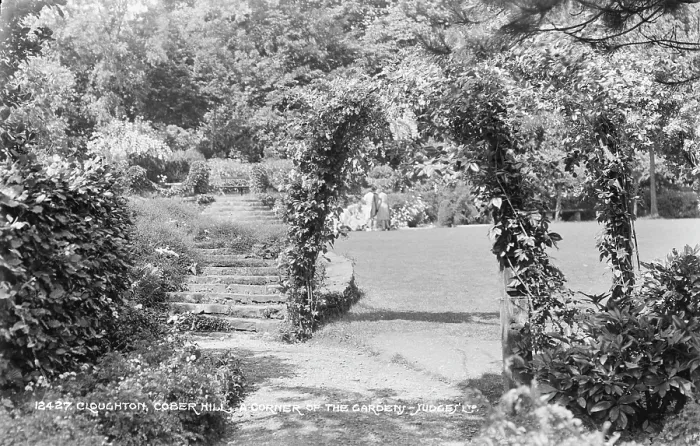 Framed Print : A Corner of the Garden at Cober Hill Framed Print : A Corner of the Garden at Cober Hill