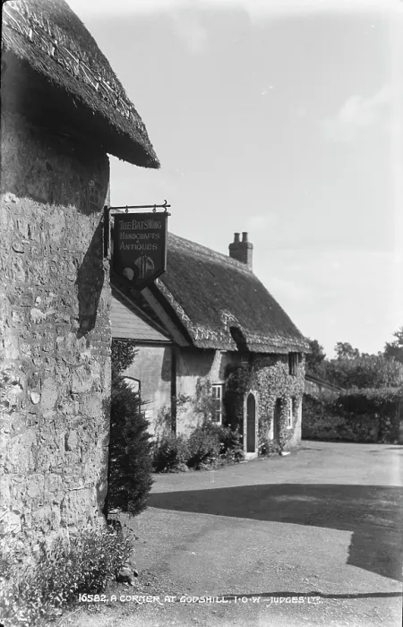 Framed Print : A Corner at Godshill Framed Print : A Corner at Godshill