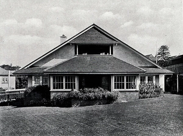 The Corner House, Residence For A. L. Holt, Esq