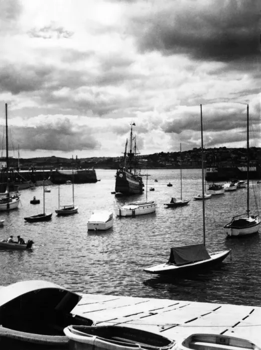 Framed Print : A corner of the Outer Harbour, Torquay, Devon, England Framed Print : A corner of the Outer Harbour, Torquay, Devon, England
