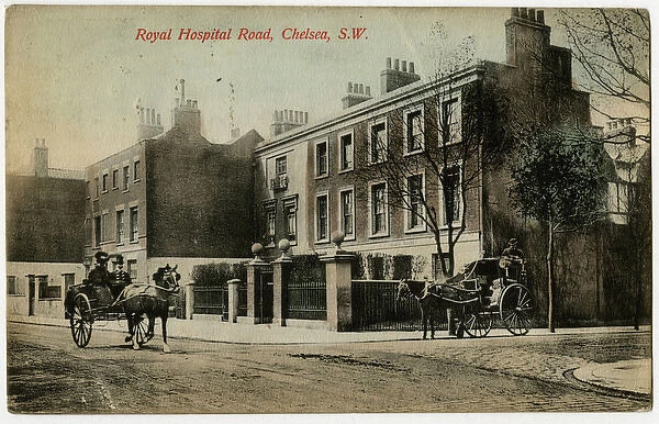 Corner of Tite Street - Royal Hospital Road, Chelsea