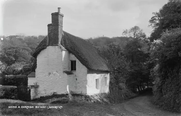 Framed Print : A Cornish By-Way Framed Print : A Cornish By-Way