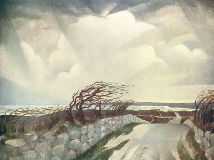 Framed Print : Cornish Landscape Framed Print : Cornish Landscape