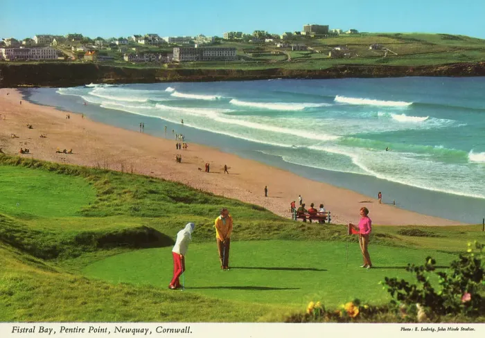 Framed Print : Cornwall, England - Fistral Bay, Pentire Point, Newquay Framed Print : Cornwall, England - Fistral Bay, Pentire Point, Newquay