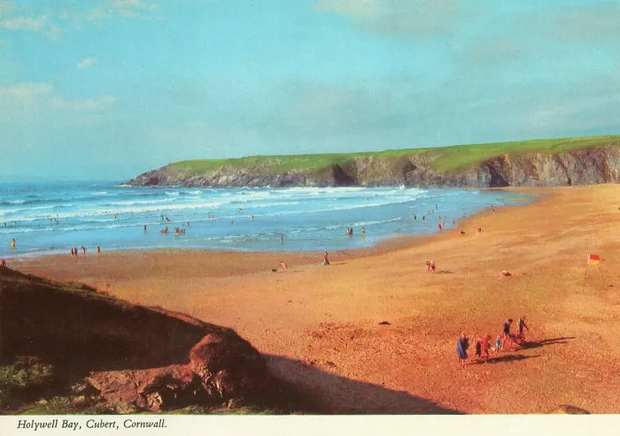 Framed Print : Cornwall, England - Holywell Bay, Cubert Framed Print : Cornwall, England - Holywell Bay, Cubert