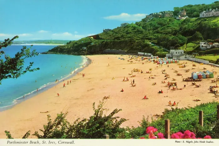 Framed Print : Cornwall, England - Porthminster Beach, St. Ives Framed Print : Cornwall, England - Porthminster Beach, St. Ives