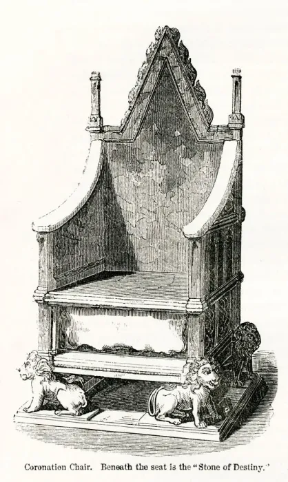 Framed Print : Coronation chair Framed Print : Coronation chair