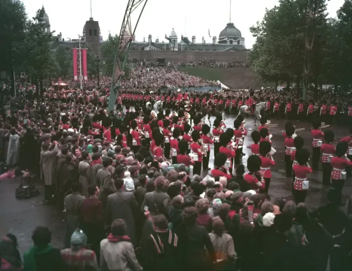 Framed Print : Coronation Day 1953 Framed Print : Coronation Day 1953