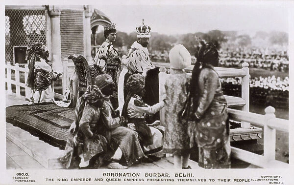 The Coronation Durbar, Delhi - George V - 1911
